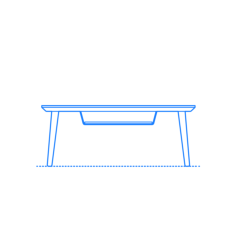 Furniture Tv Stand Tv Console Ikea Lisabo Tv Unit Simple Line Art Svg, Free Vectors File